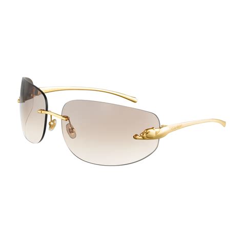 cartier sunglasses panthere|cartier panthere rimless glasses.